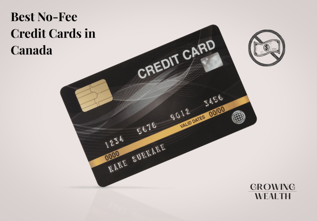 best no fee credit cards in Canada with cash back and everyday rewards
