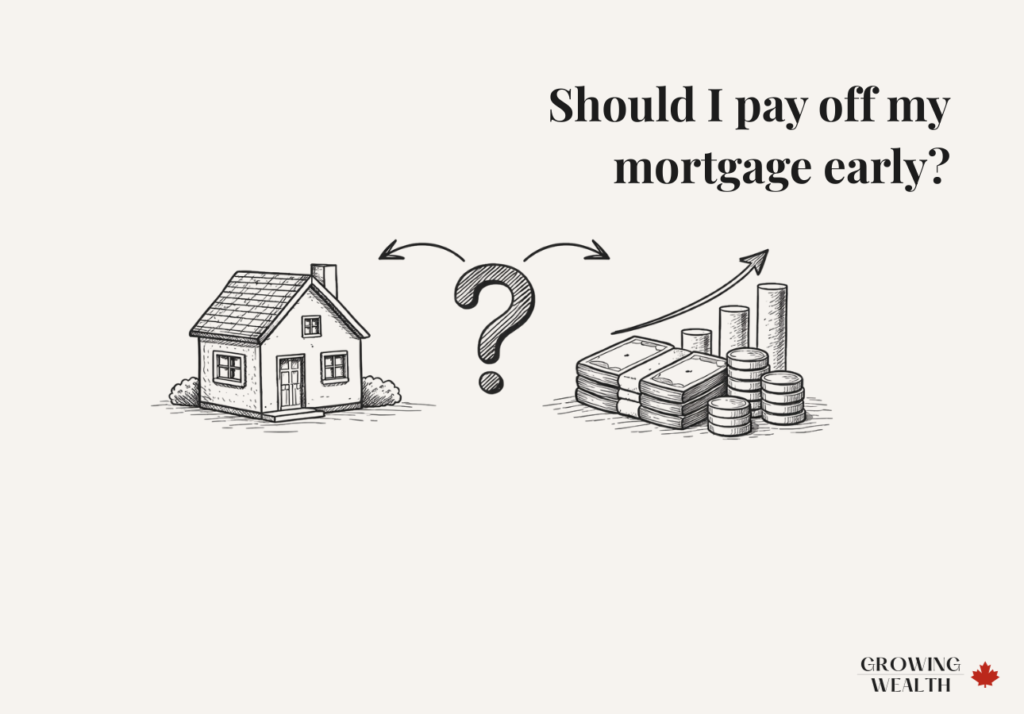 Mortgage vs investing decision illustration
