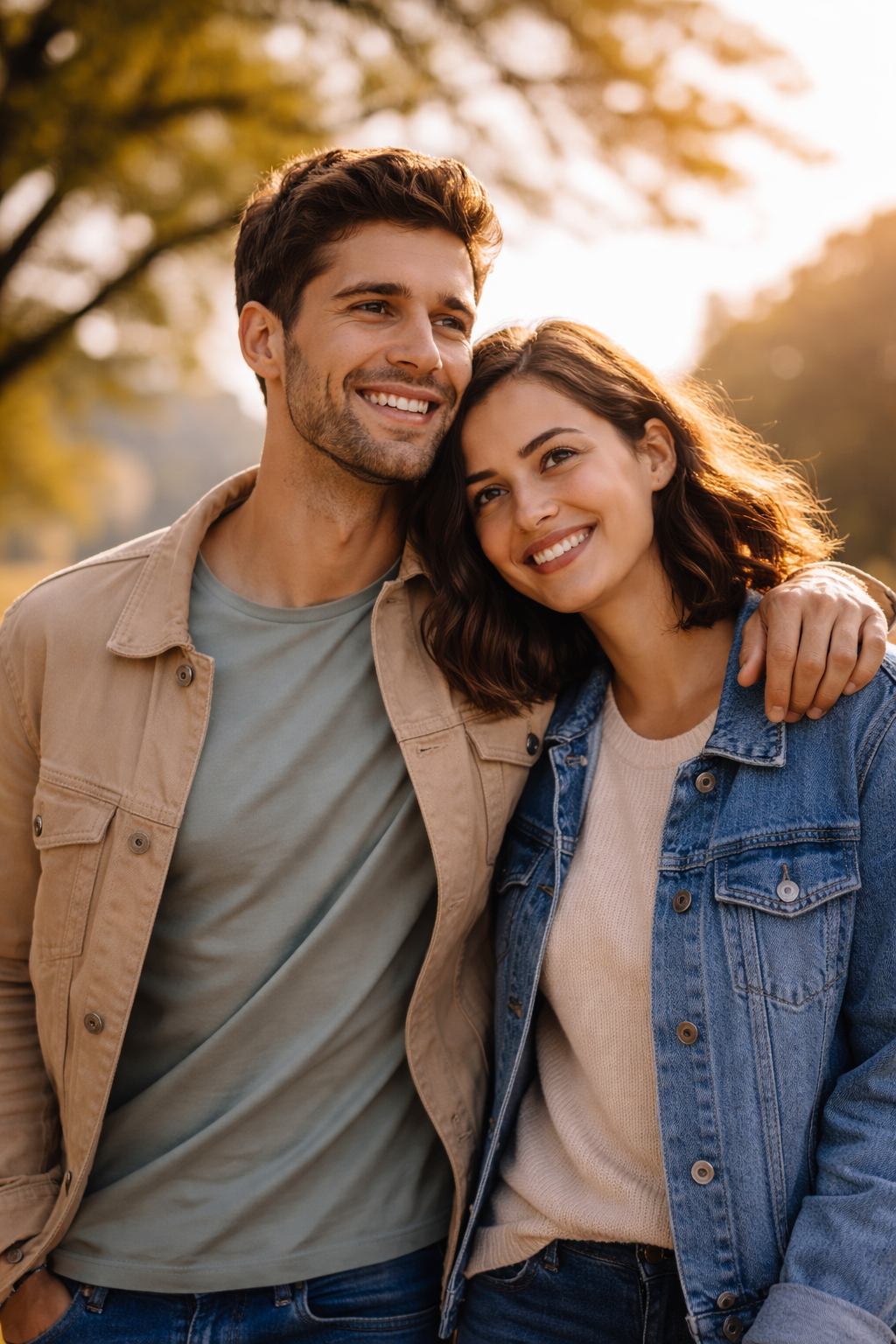 Happy Canadian family feeling confident about their financial future