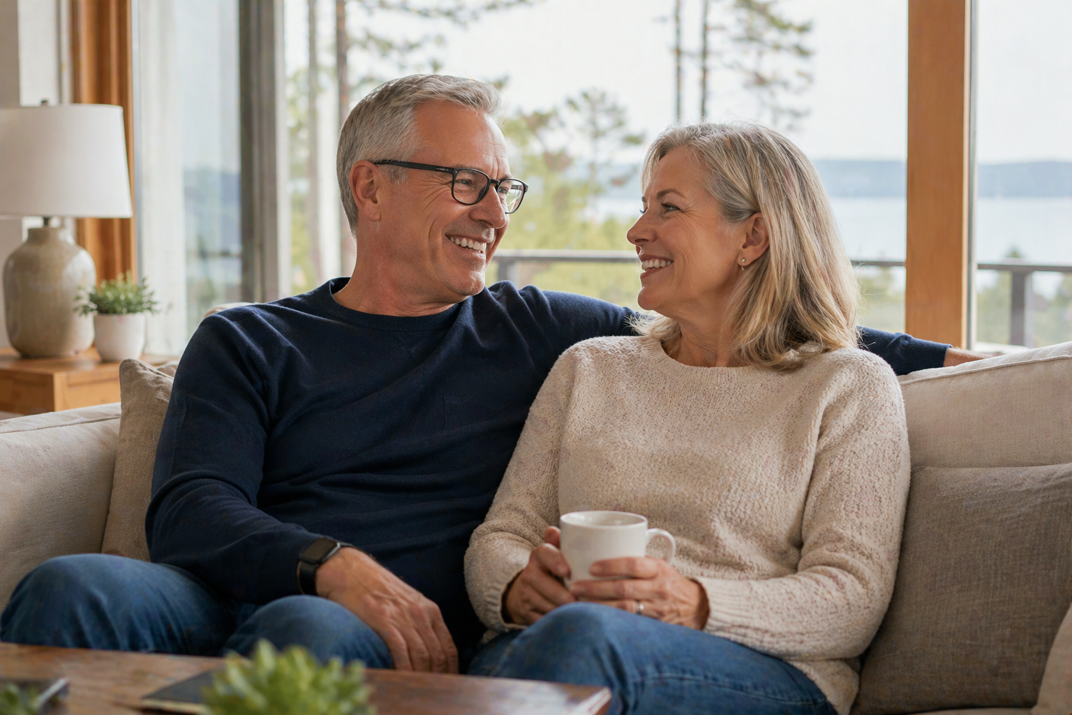 Canadian couple approaching retirement with a balanced TFSA and RRSP strategy